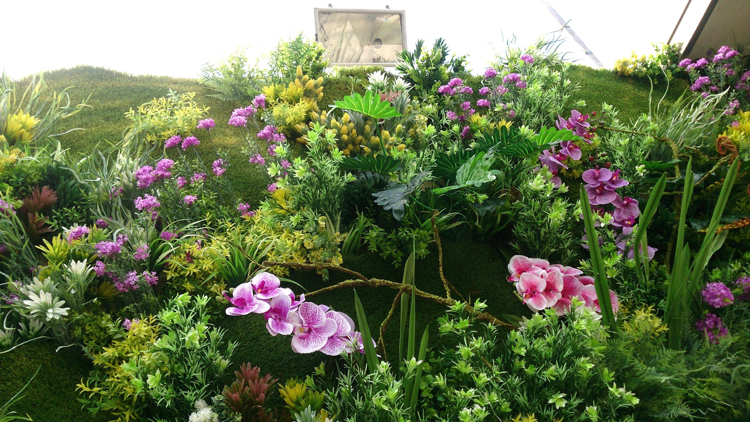 Jardines Verticales en la casa de "Gran Hermano"